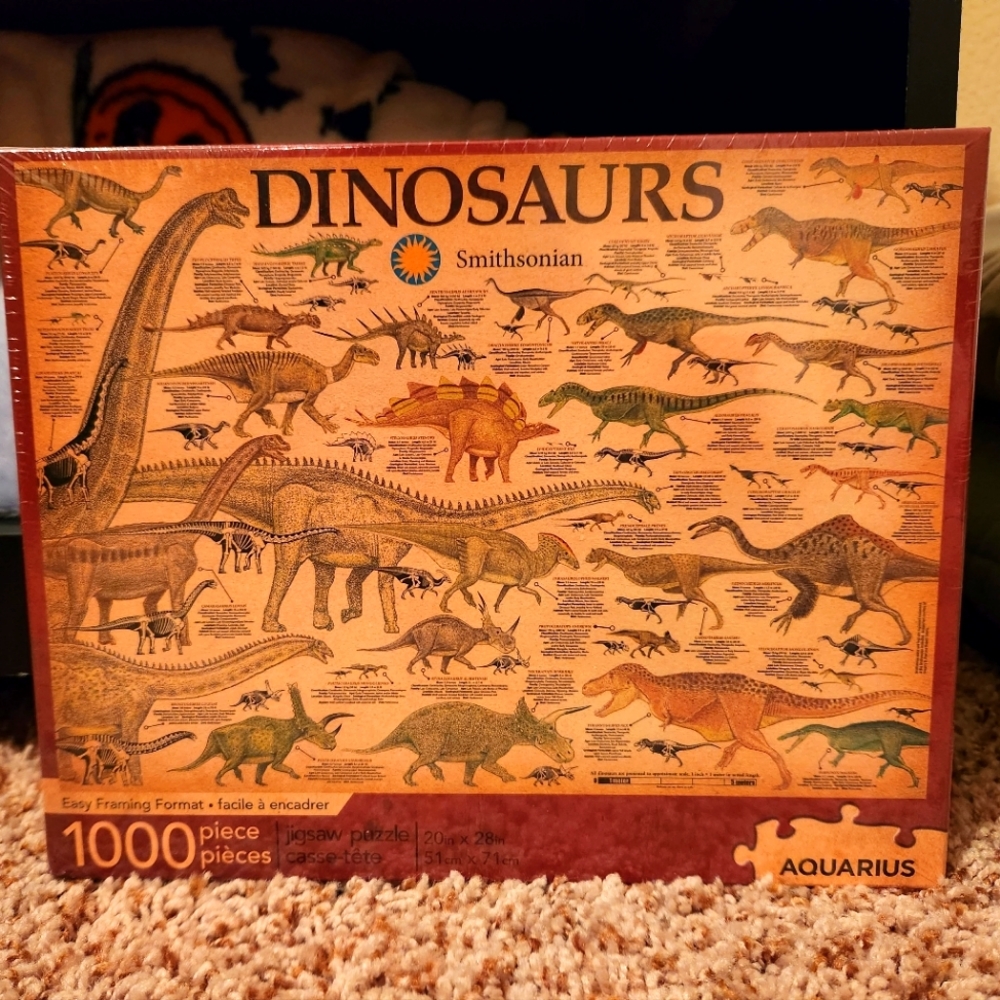 💥FINAL💥🦕🧩🦖NWOT Dinosaurs 1000 Piece Puzzle